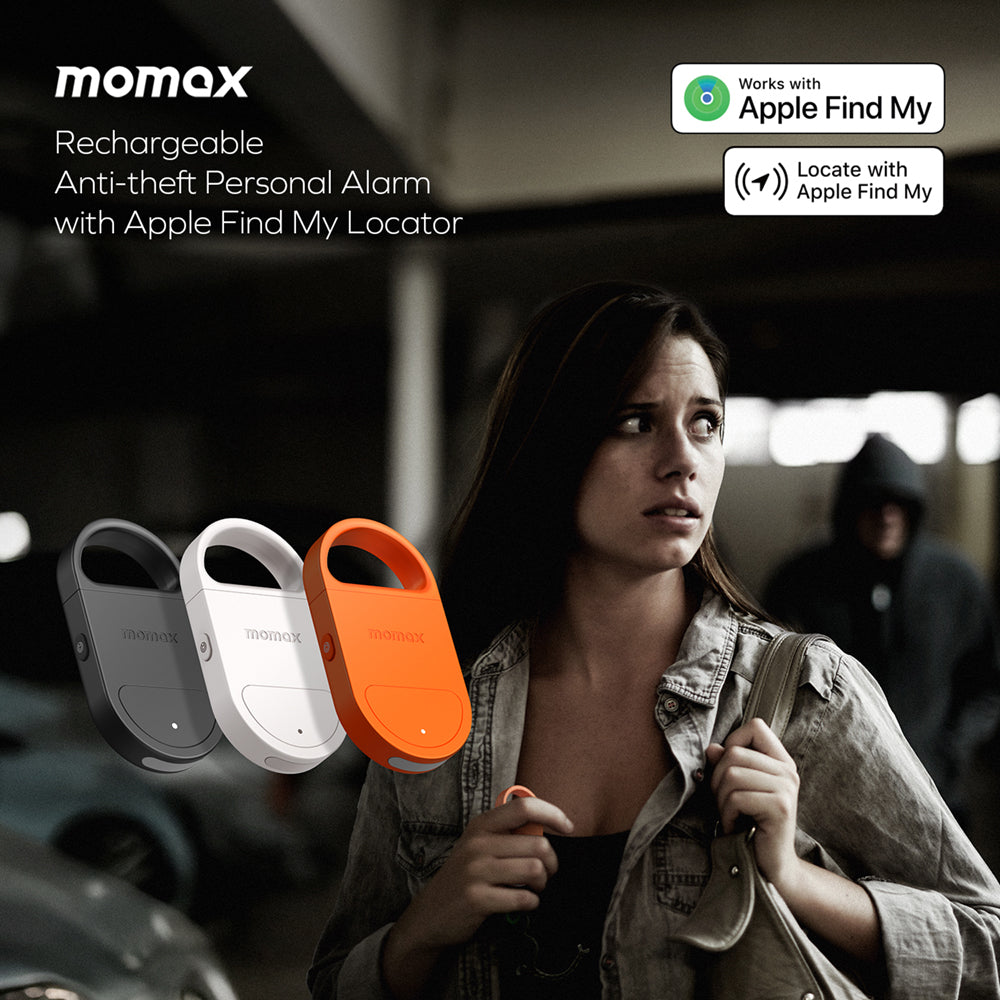 Momax | PinBuzz FIND MY Rechargeable GPS Siren BR17
