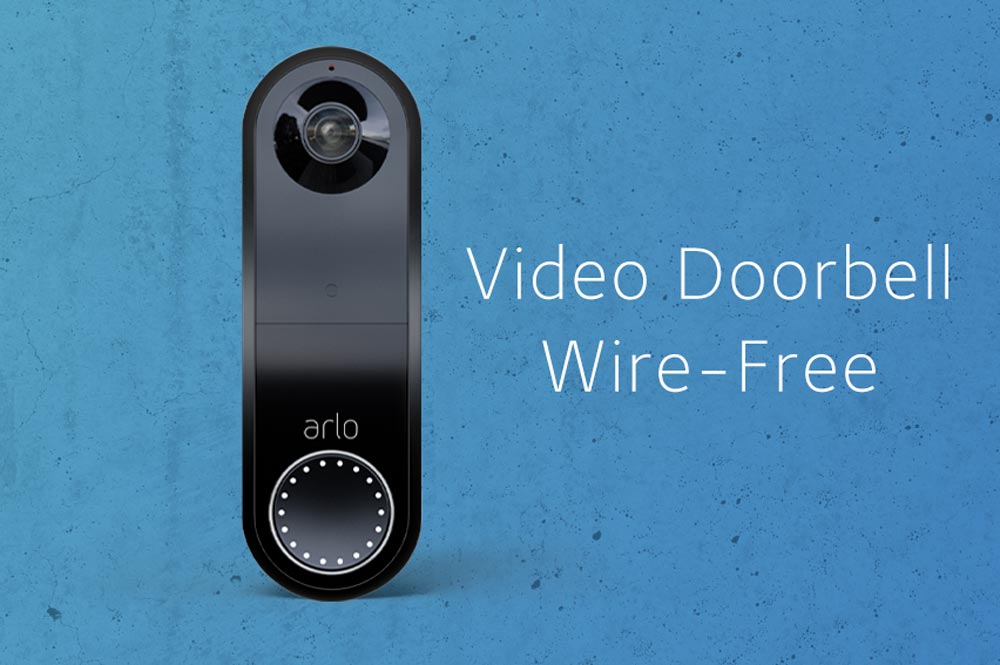 Arlo | Essential 全無線智能視像門鈴 AVD2001B