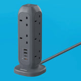 MOMAX | ONEPLUG PD20W 11-outlet power strip US11 